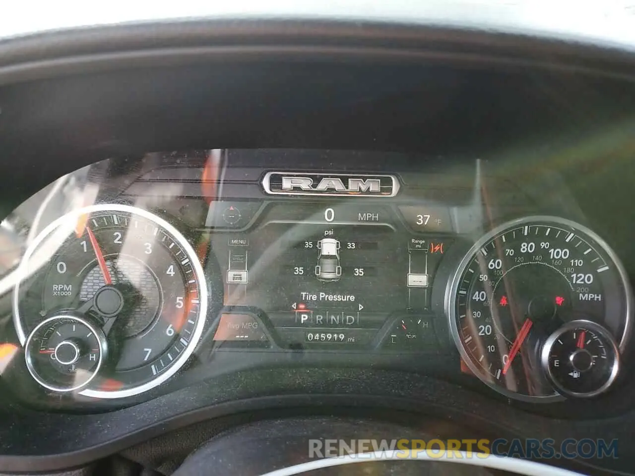 9 fotografías del automóvil dañado 1C6SRFBT2MN781340 RAM 1500 2021