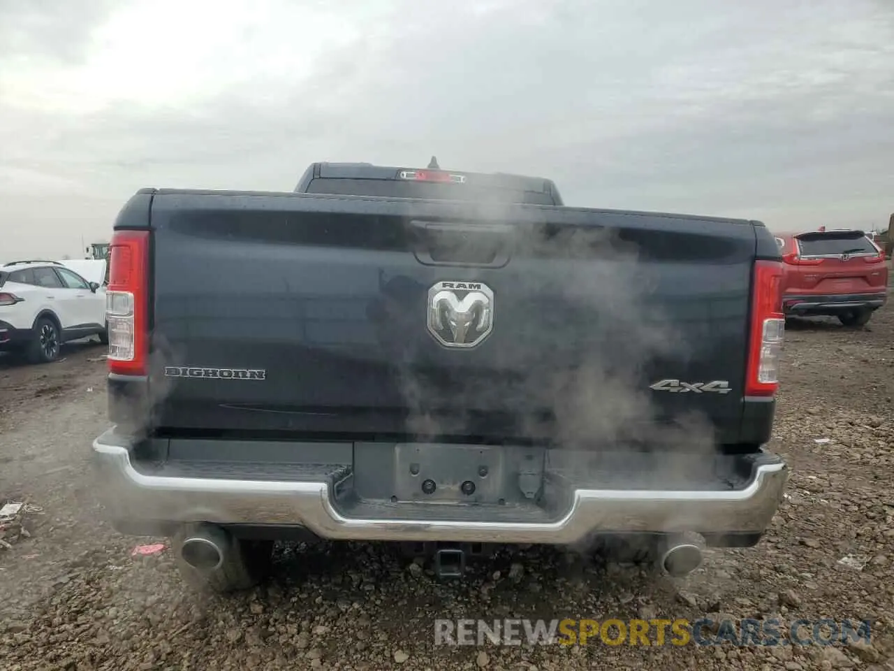 6 fotografías del automóvil dañado 1C6SRFBT4MN622318 RAM 1500 2021