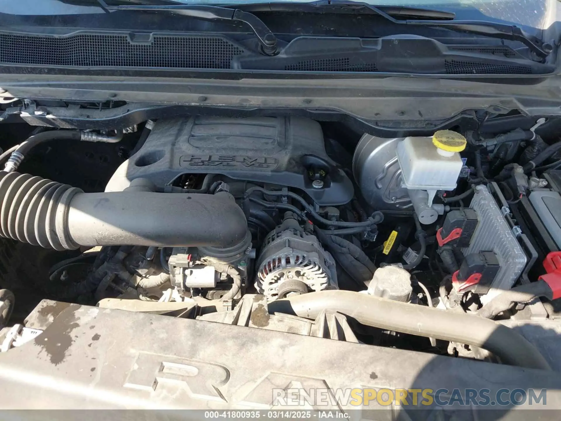 10 fotografías del automóvil dañado 1C6SRFBT4MN814080 RAM 1500 2021