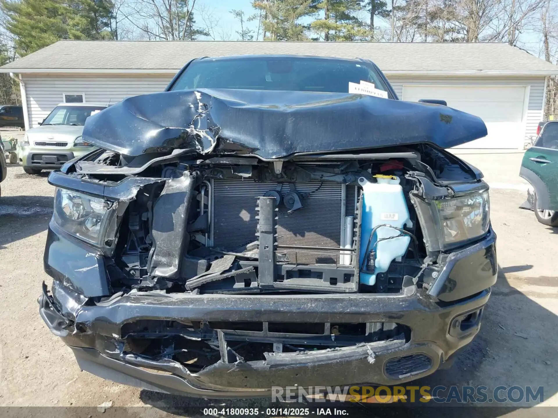 6 fotografías del automóvil dañado 1C6SRFBT4MN814080 RAM 1500 2021