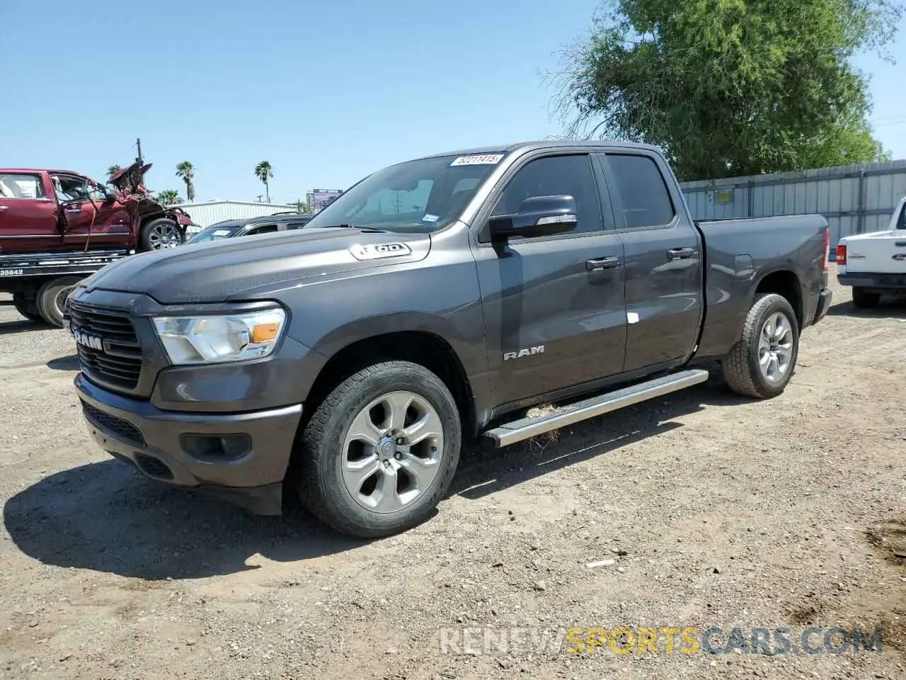 1 fotografías del automóvil dañado 1C6SRFBT5MN520090 RAM 1500 2021