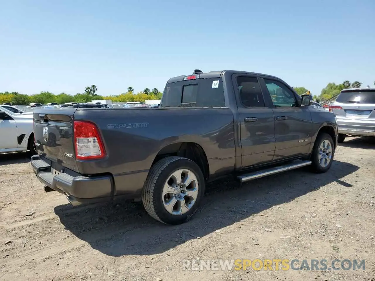 3 fotografías del automóvil dañado 1C6SRFBT5MN520090 RAM 1500 2021