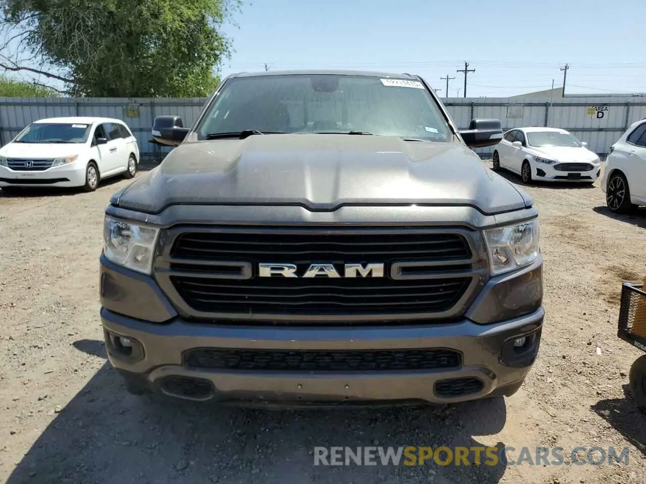 5 fotografías del automóvil dañado 1C6SRFBT5MN520090 RAM 1500 2021