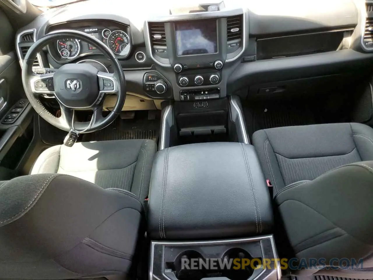 8 fotografías del automóvil dañado 1C6SRFBT5MN520090 RAM 1500 2021