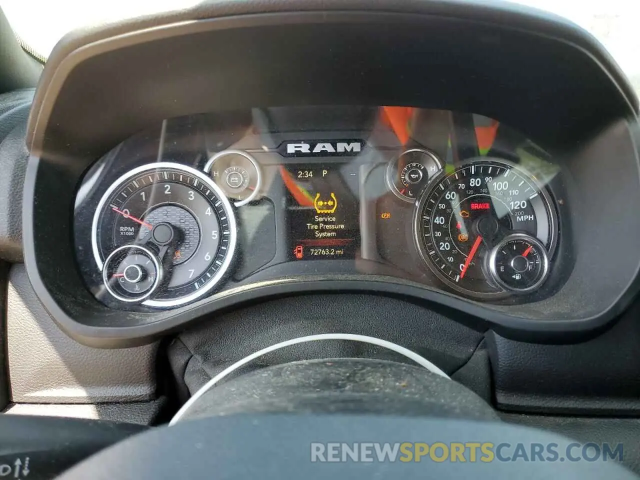 9 fotografías del automóvil dañado 1C6SRFBT5MN520090 RAM 1500 2021