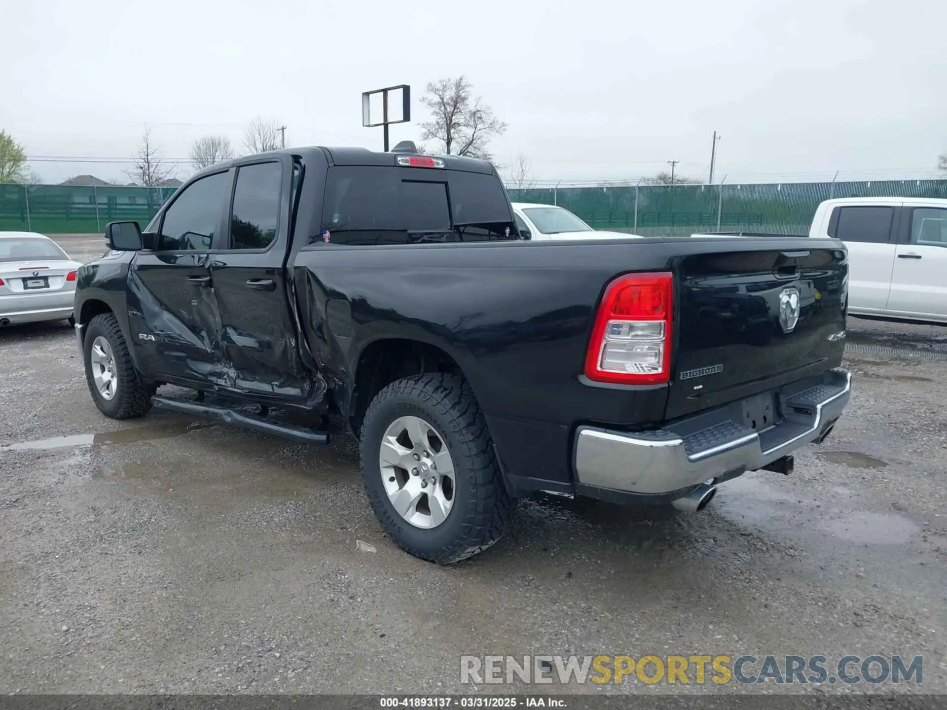 3 fotografías del automóvil dañado 1C6SRFBT5MN720595 RAM 1500 2021