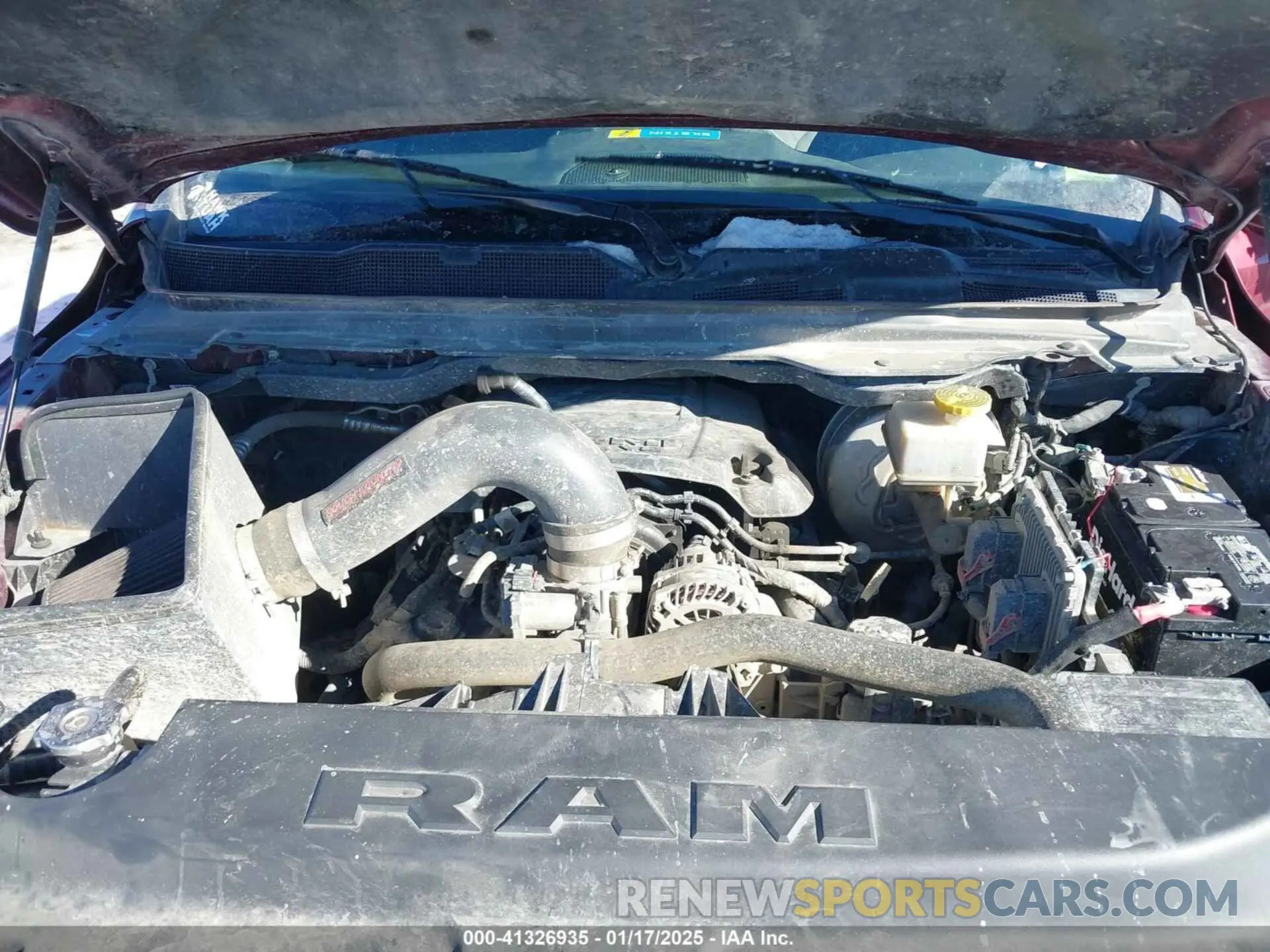 10 fotografías del automóvil dañado 1C6SRFBT5MN760207 RAM 1500 2021