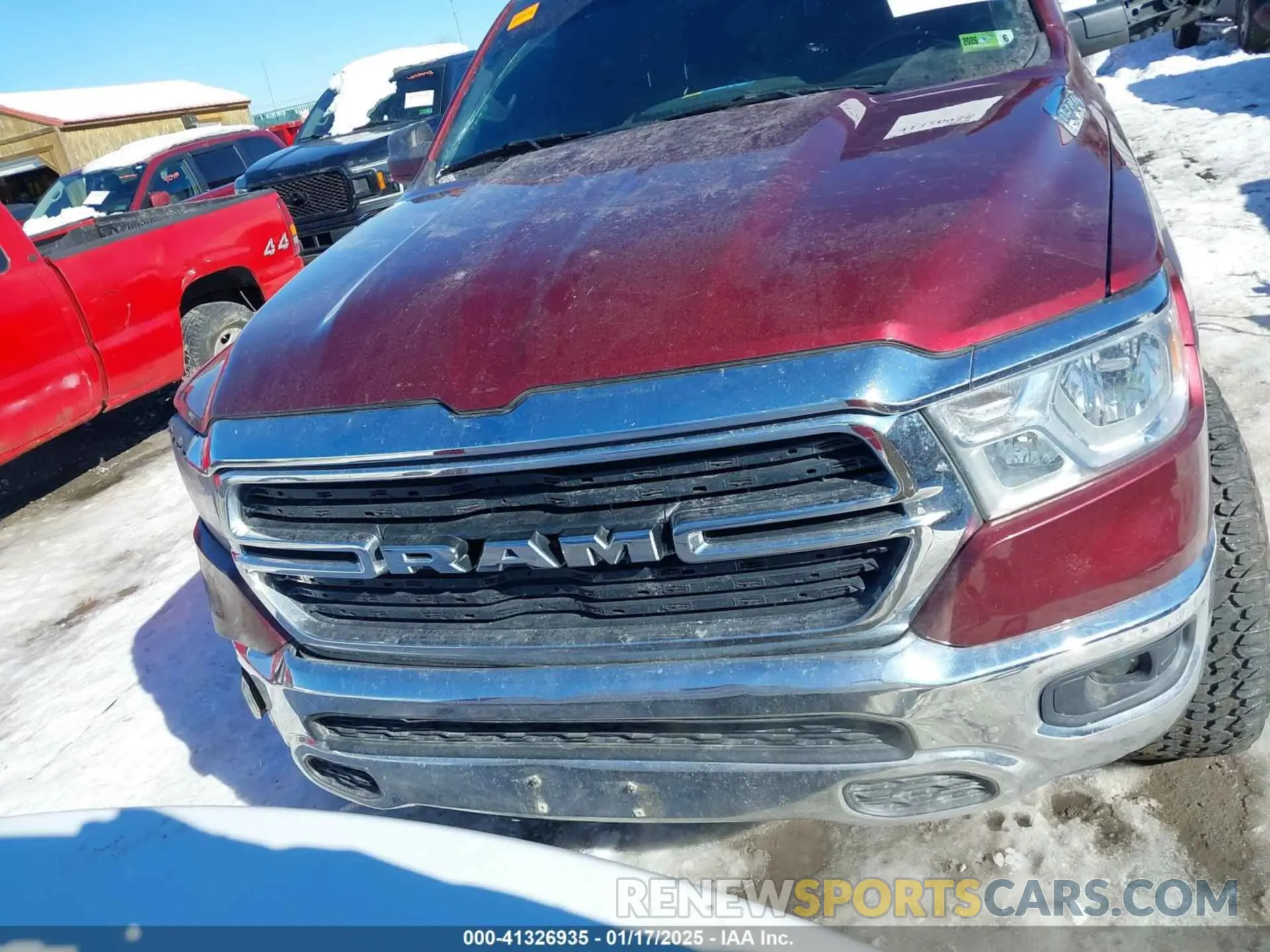 13 fotografías del automóvil dañado 1C6SRFBT5MN760207 RAM 1500 2021