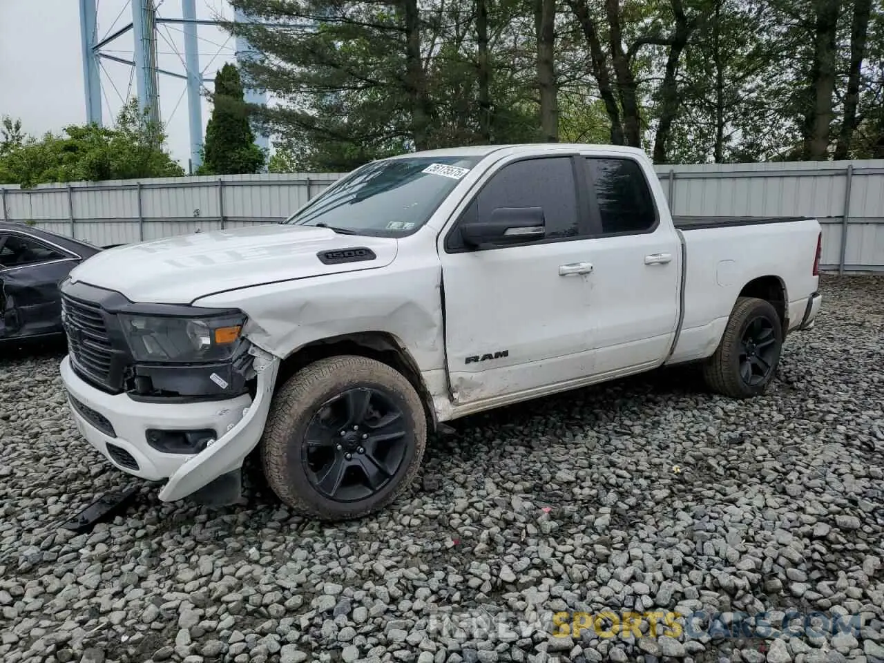 1 fotografías del automóvil dañado 1C6SRFBT6MN573722 RAM 1500 2021