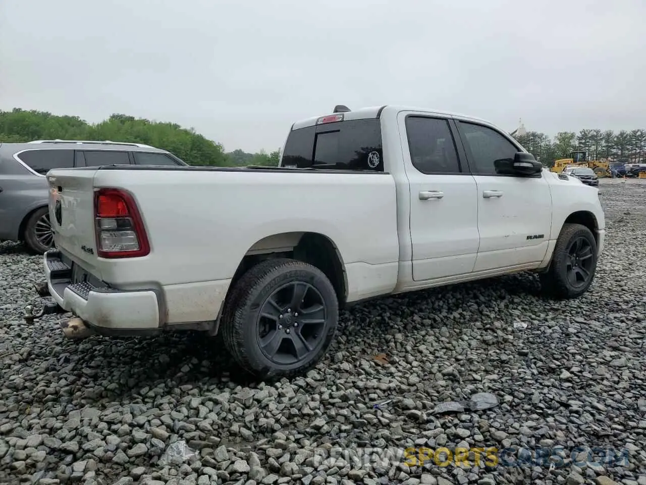 3 fotografías del automóvil dañado 1C6SRFBT6MN573722 RAM 1500 2021