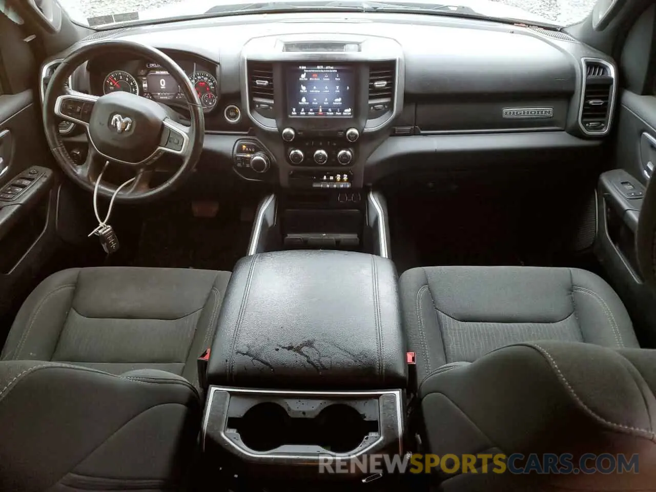 8 fotografías del automóvil dañado 1C6SRFBT6MN573722 RAM 1500 2021