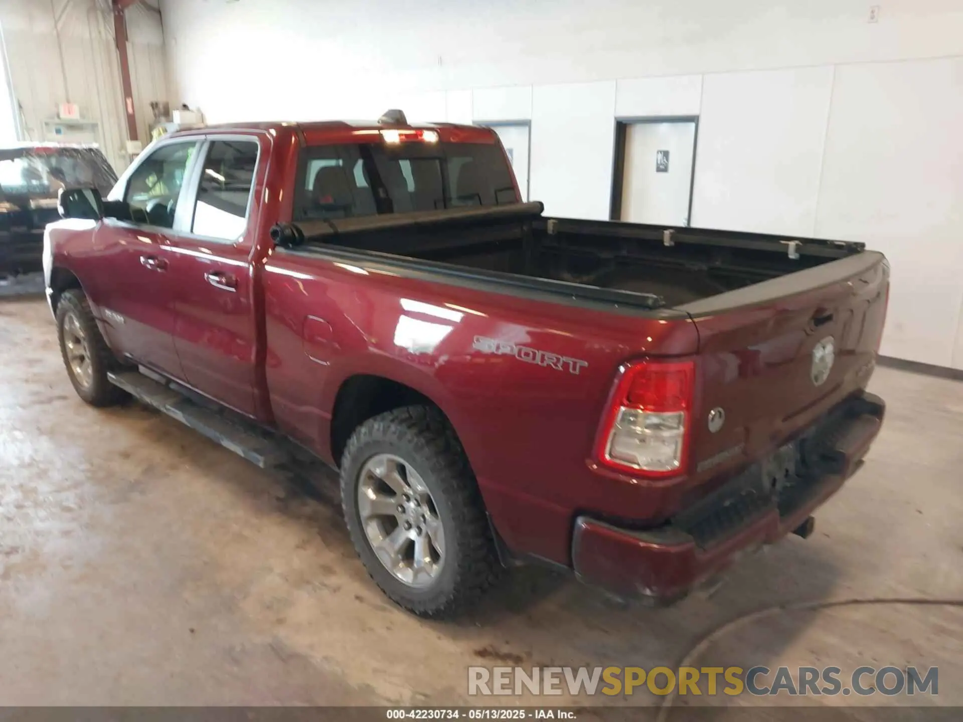 3 fotografías del automóvil dañado 1C6SRFBT7MN517594 RAM 1500 2021