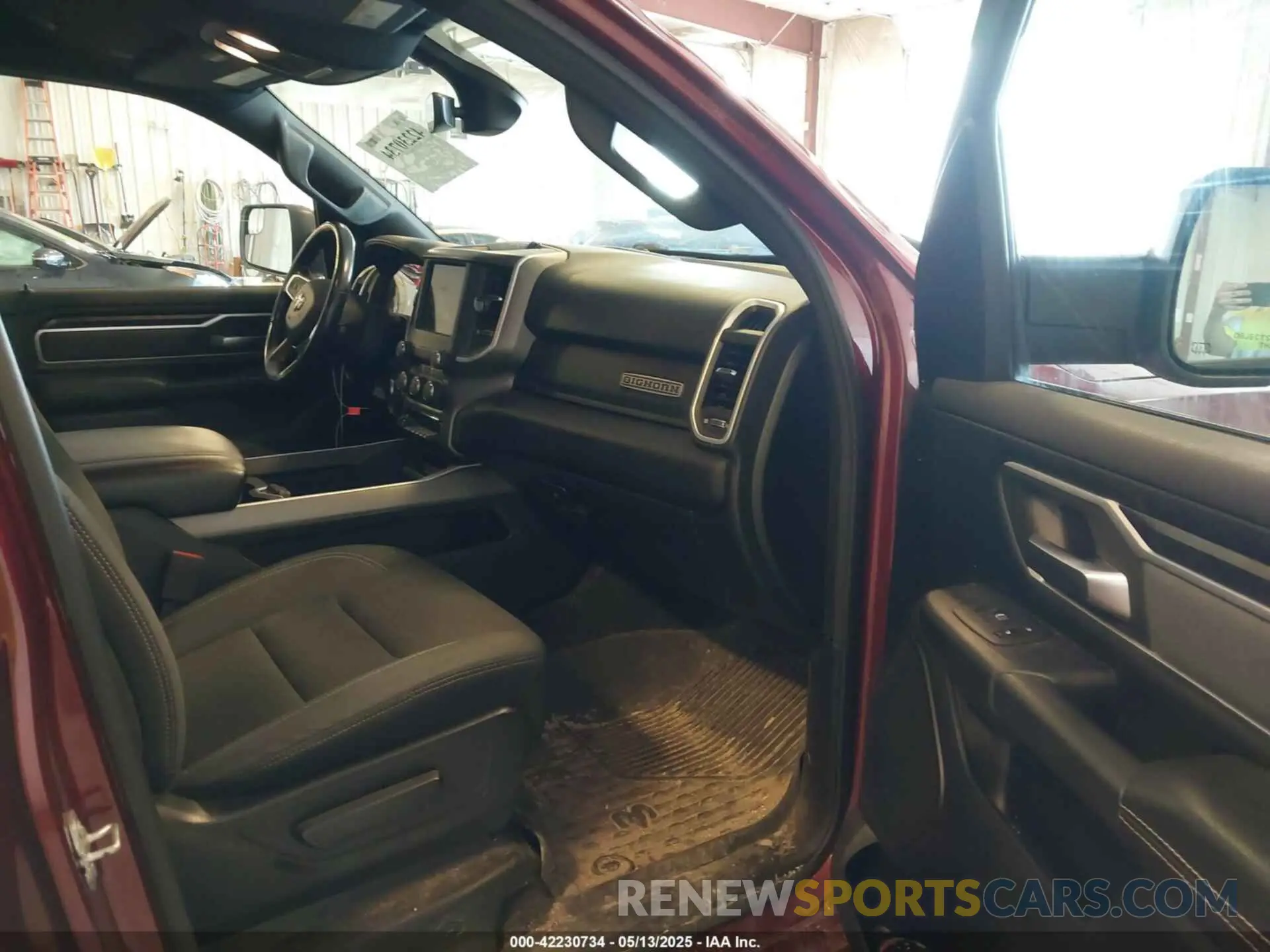 5 fotografías del automóvil dañado 1C6SRFBT7MN517594 RAM 1500 2021