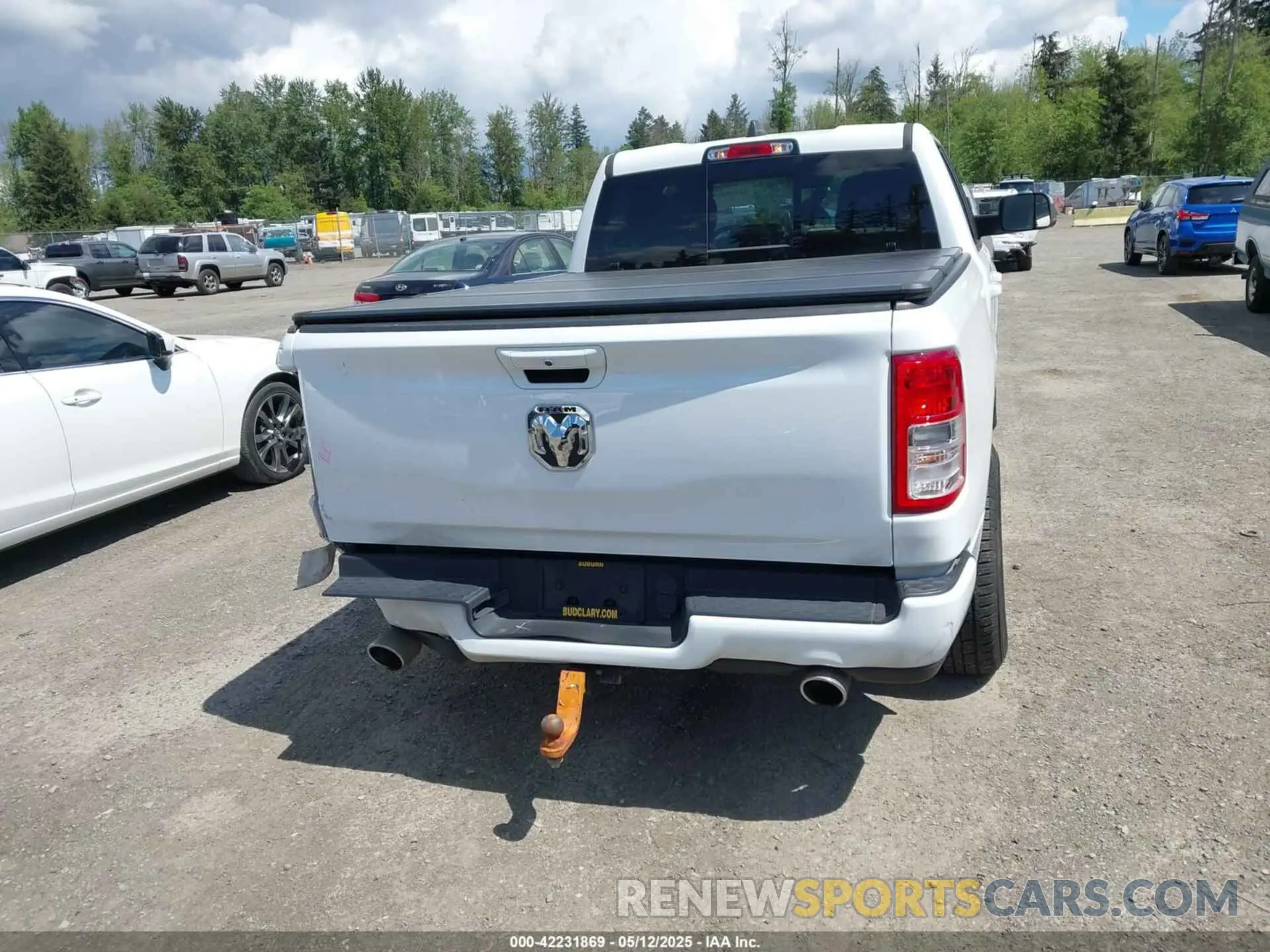 16 fotografías del automóvil dañado 1C6SRFBT7MN742131 RAM 1500 2021