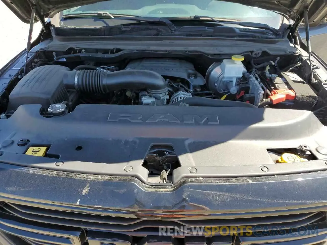 12 fotografías del automóvil dañado 1C6SRFBT8MN586455 RAM 1500 2021