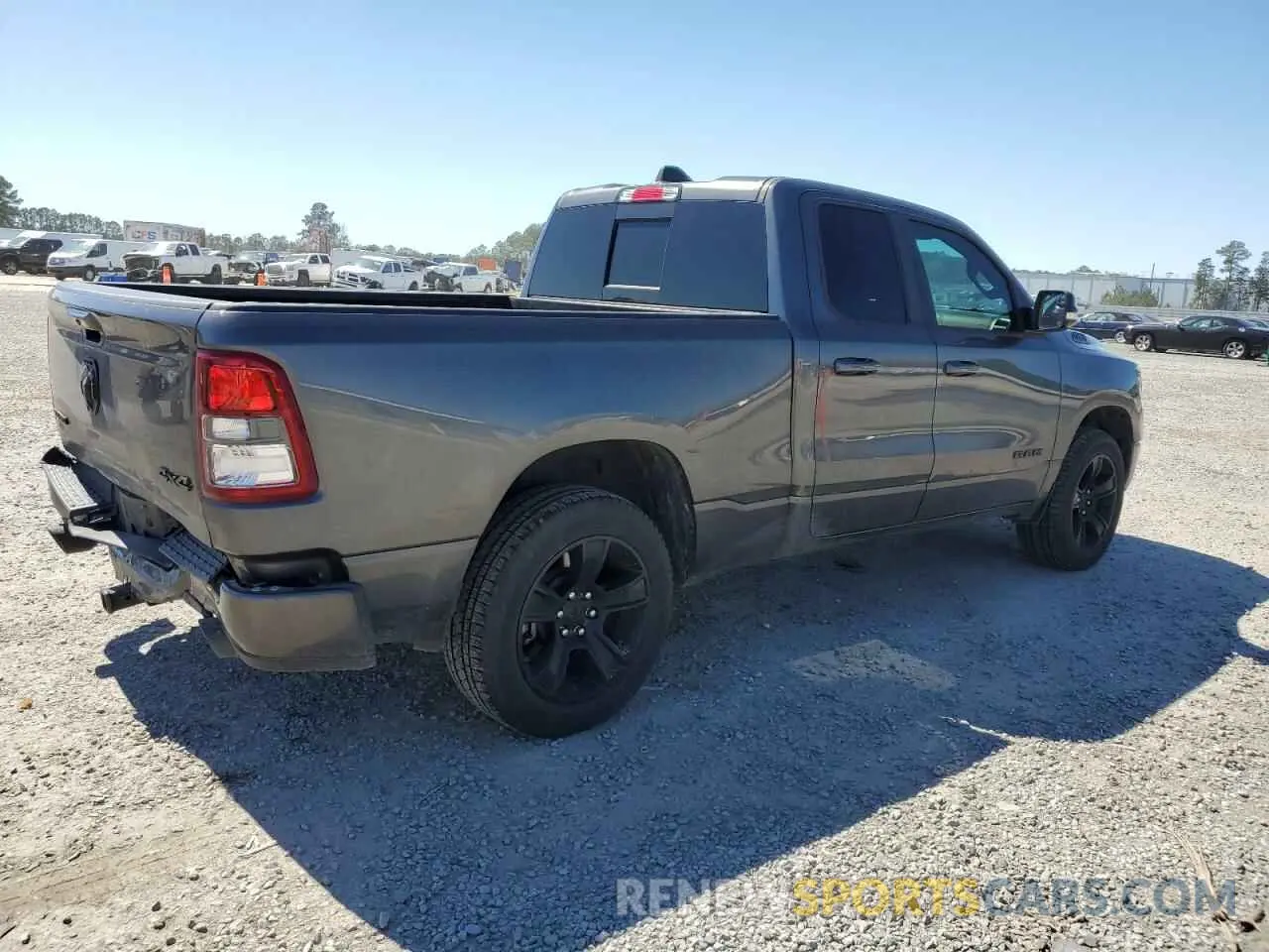 3 fotografías del automóvil dañado 1C6SRFBT8MN586455 RAM 1500 2021
