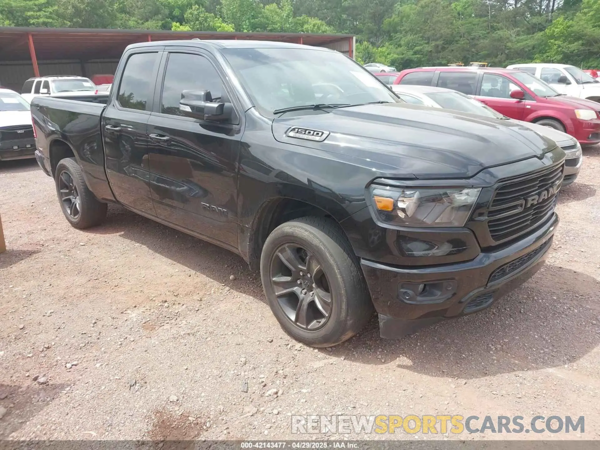 1 fotografías del automóvil dañado 1C6SRFBTXMN561041 RAM 1500 2021