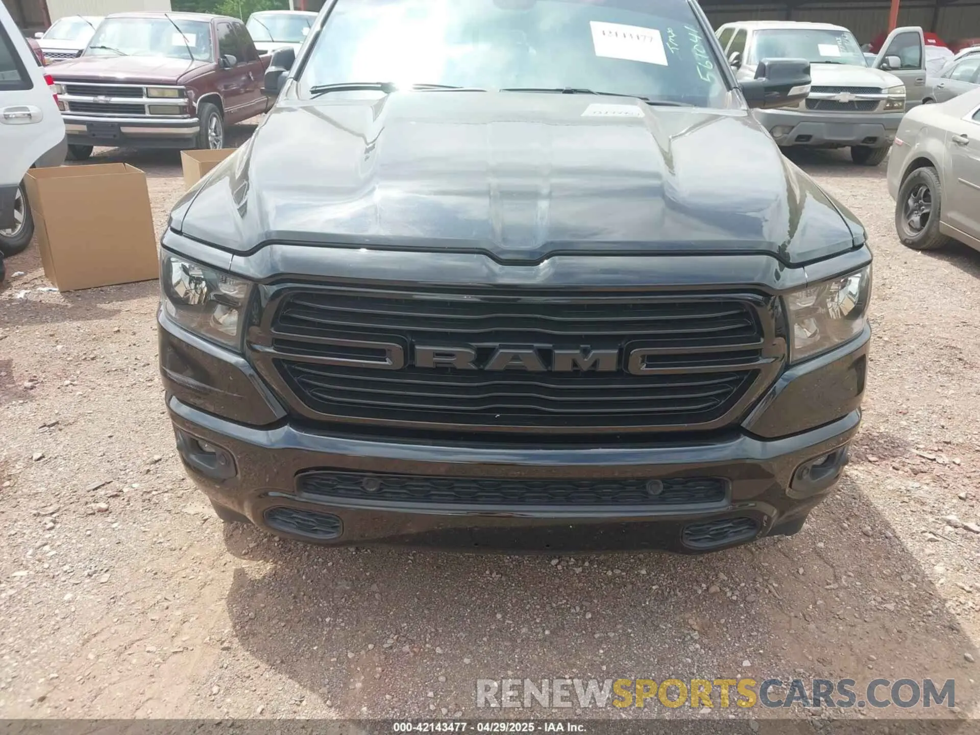 11 fotografías del automóvil dañado 1C6SRFBTXMN561041 RAM 1500 2021