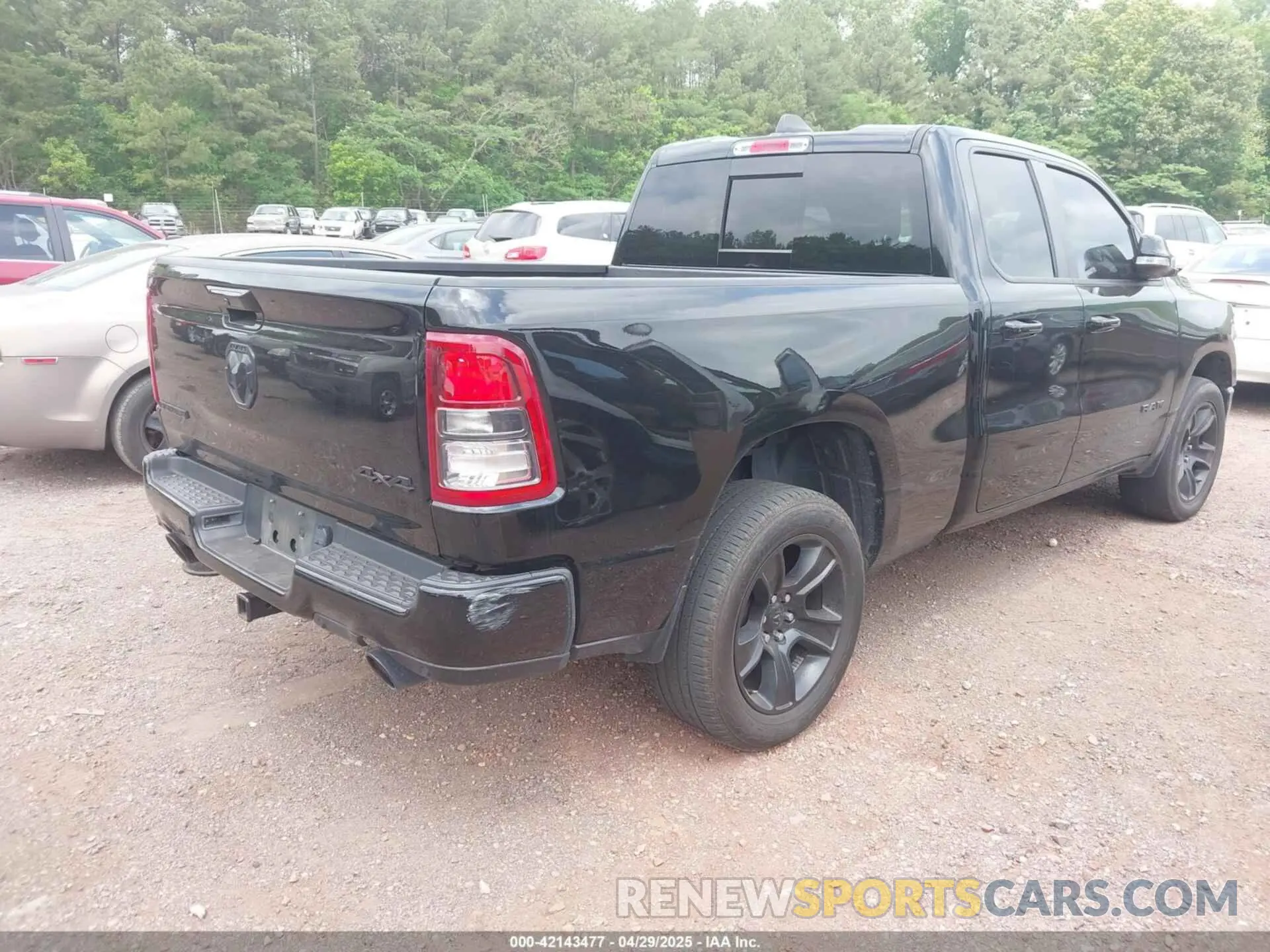 4 fotografías del automóvil dañado 1C6SRFBTXMN561041 RAM 1500 2021