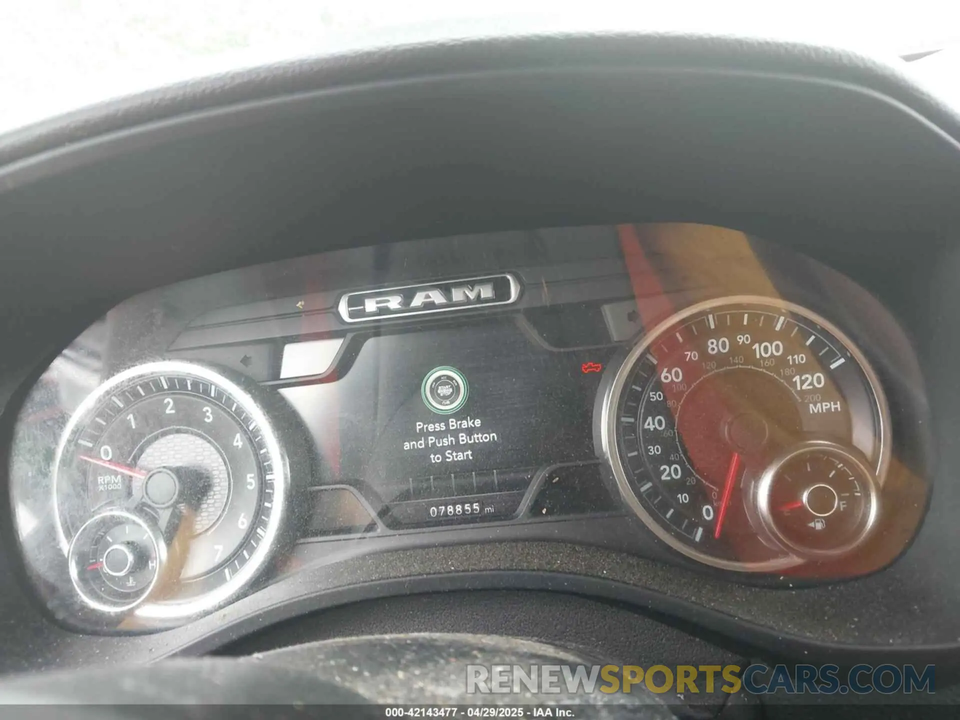 7 fotografías del automóvil dañado 1C6SRFBTXMN561041 RAM 1500 2021
