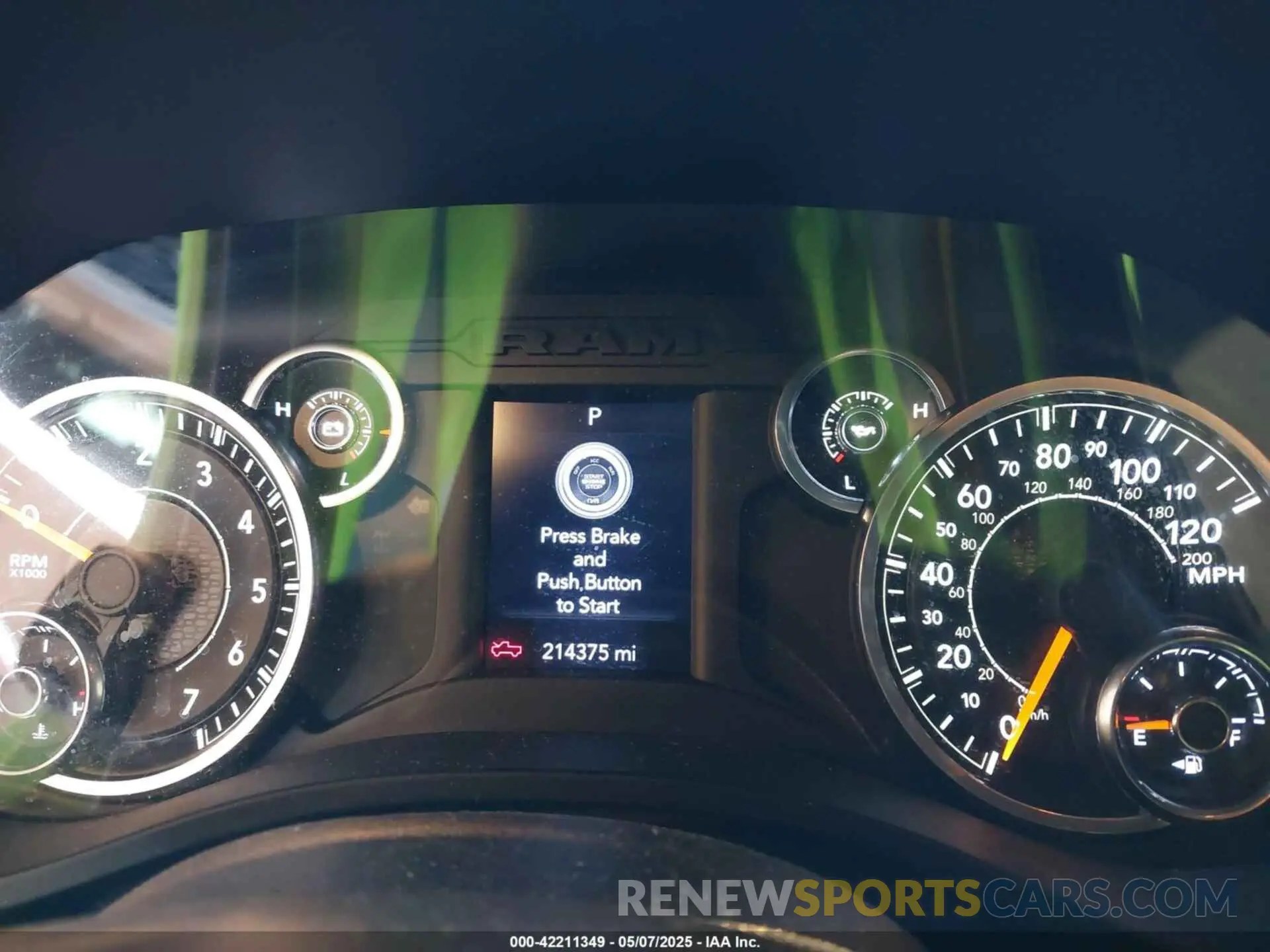7 fotografías del automóvil dañado 1C6SRFBTXMN572461 RAM 1500 2021