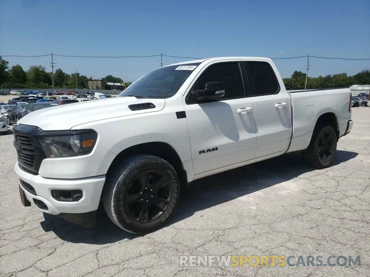 1 fotografías del automóvil dañado 1C6SRFBTXMN683091 RAM 1500 2021