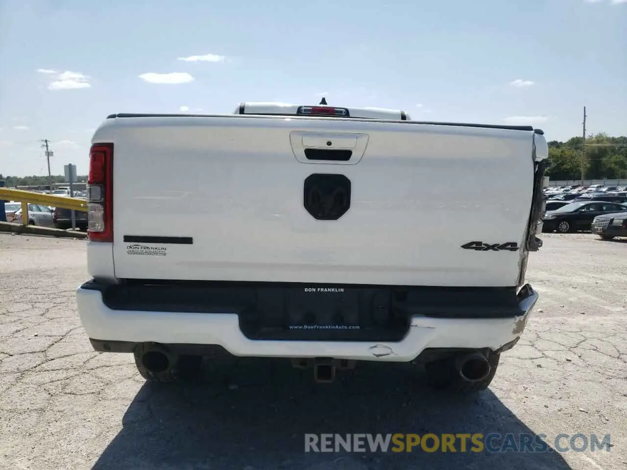 6 fotografías del automóvil dañado 1C6SRFBTXMN683091 RAM 1500 2021