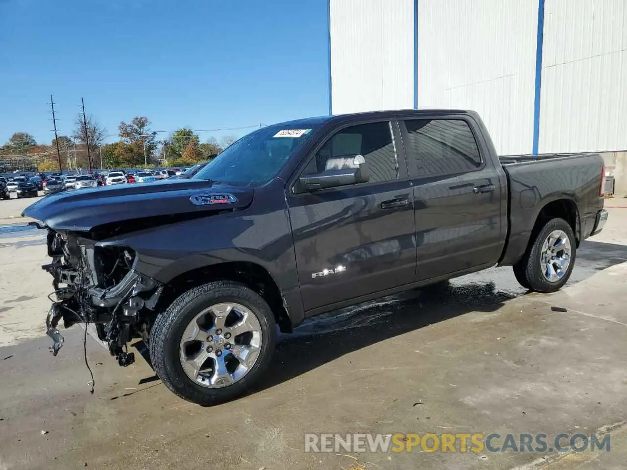 1 fotografías del automóvil dañado 1C6SRFFM3MN822447 RAM 1500 2021
