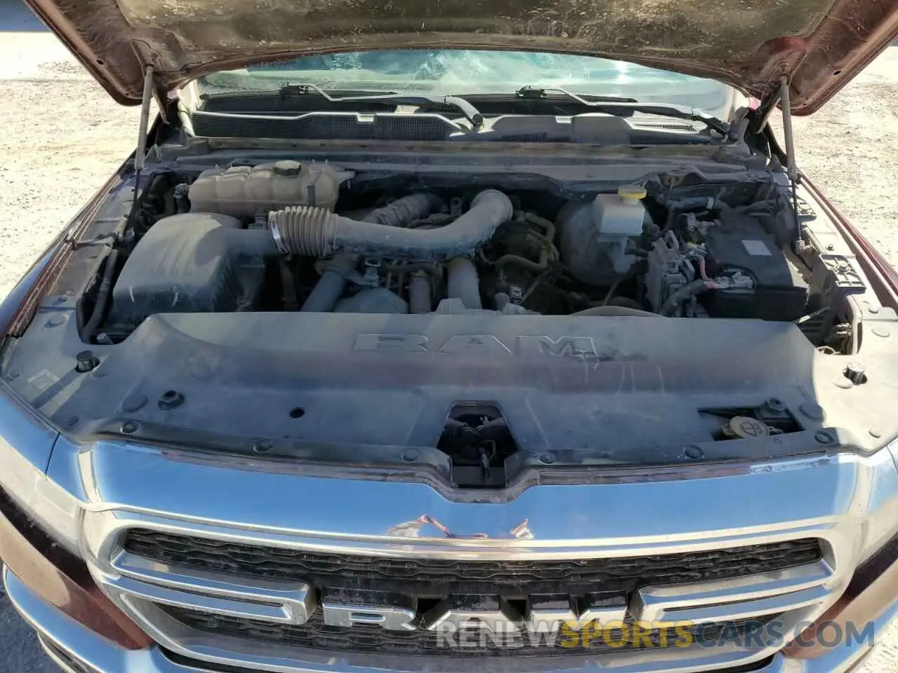 11 fotografías del automóvil dañado 1C6SRFFM8MN706144 RAM 1500 2021