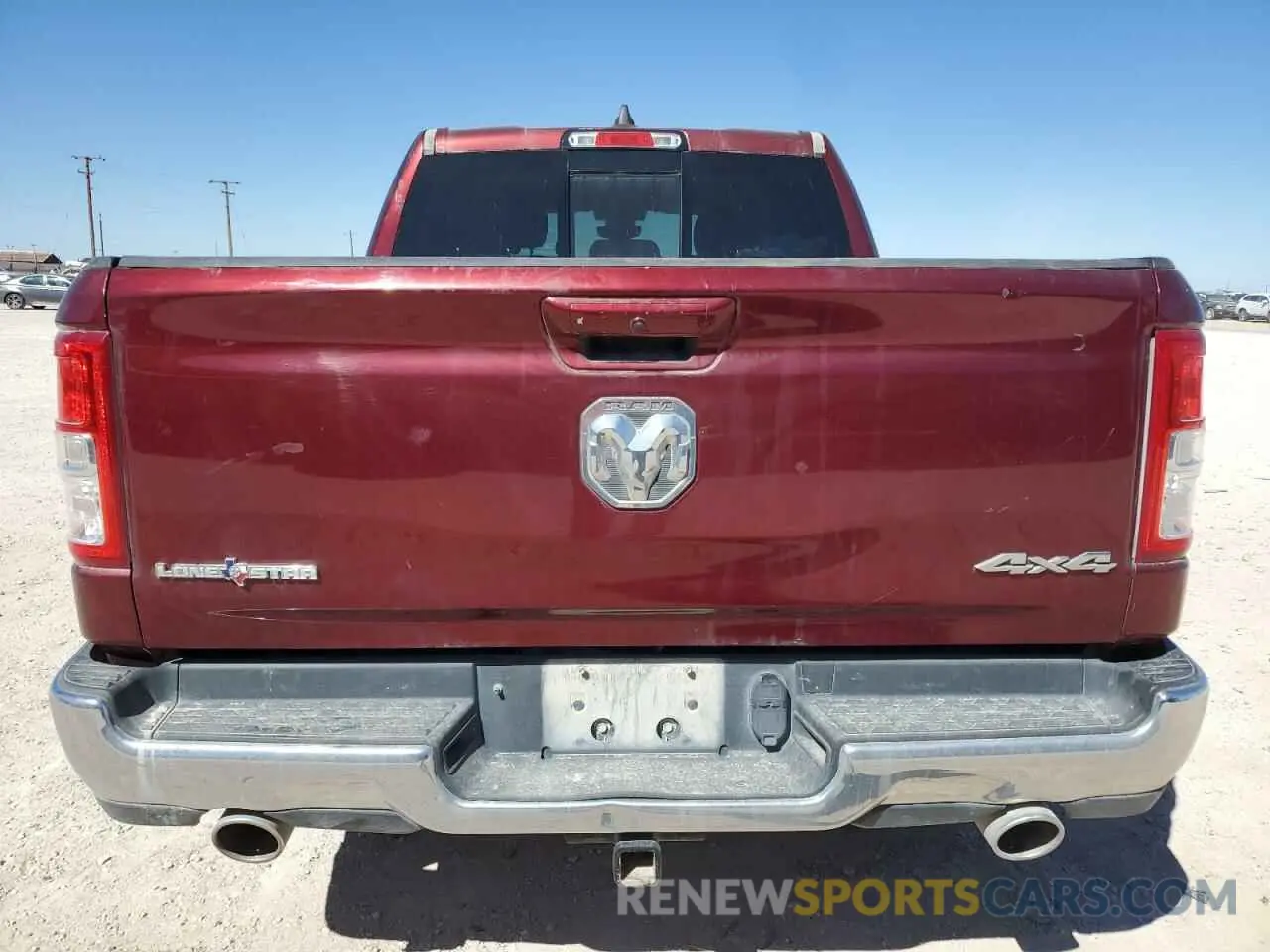 6 fotografías del automóvil dañado 1C6SRFFM8MN706144 RAM 1500 2021