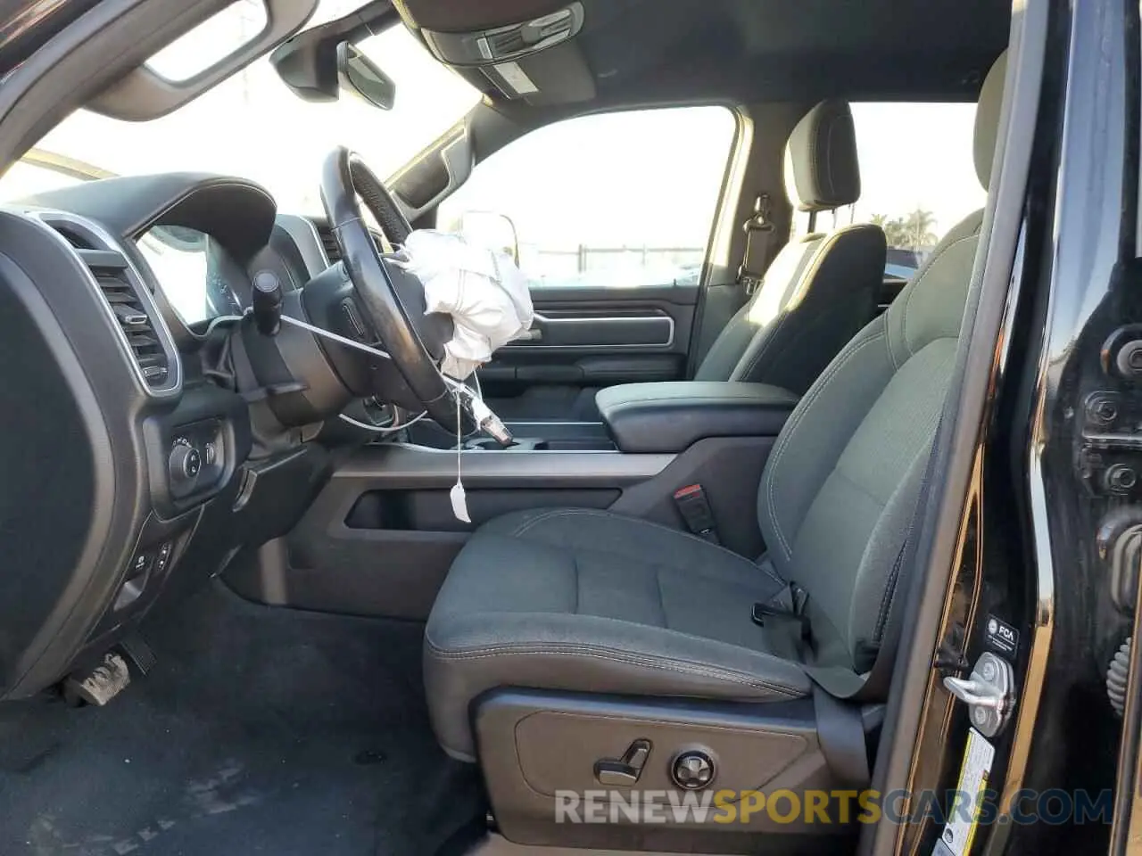 7 fotografías del automóvil dañado 1C6SRFFMXMN725956 RAM 1500 2021