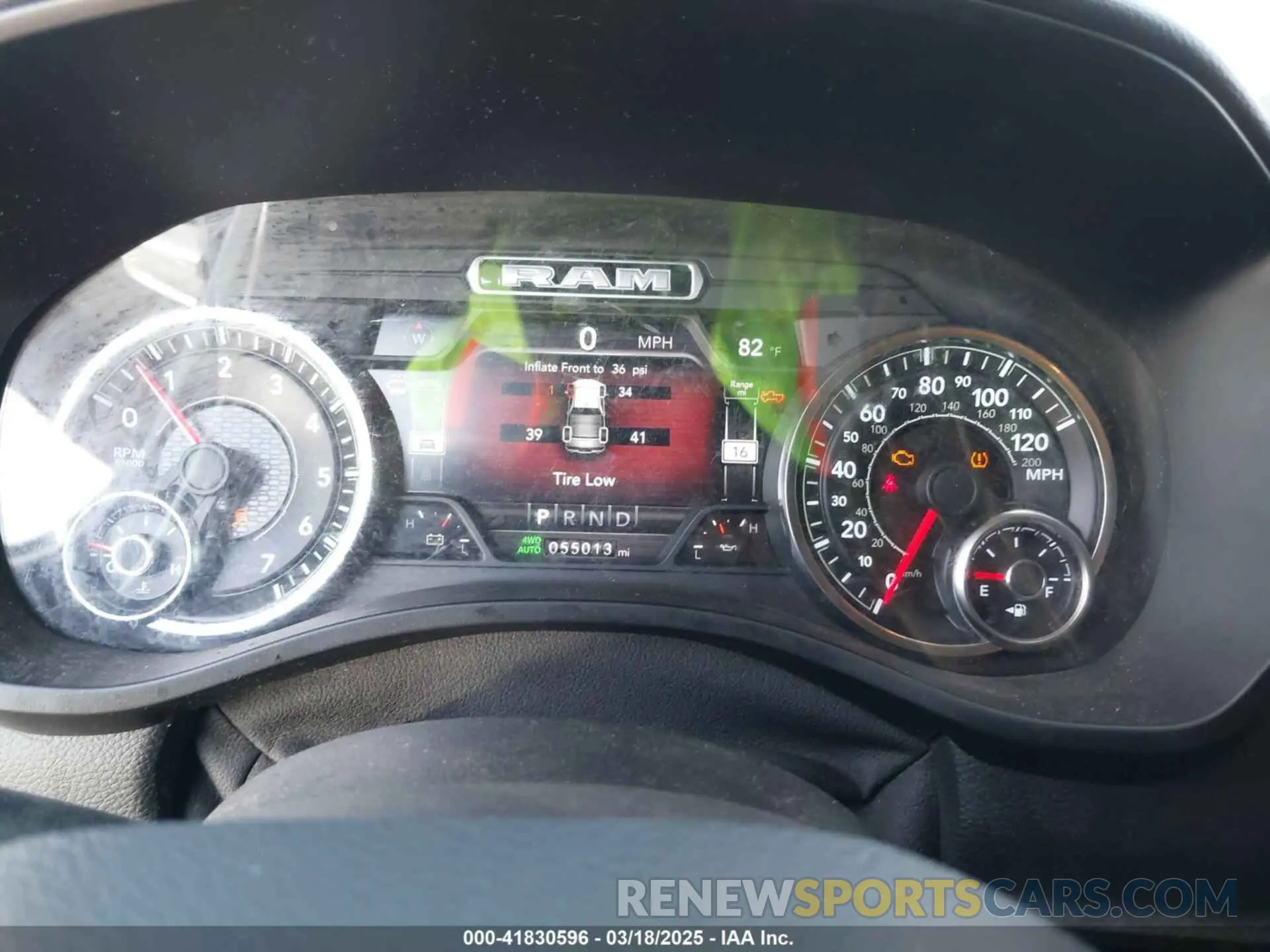 7 fotografías del automóvil dañado 1C6SRFFT0MN521027 RAM 1500 2021