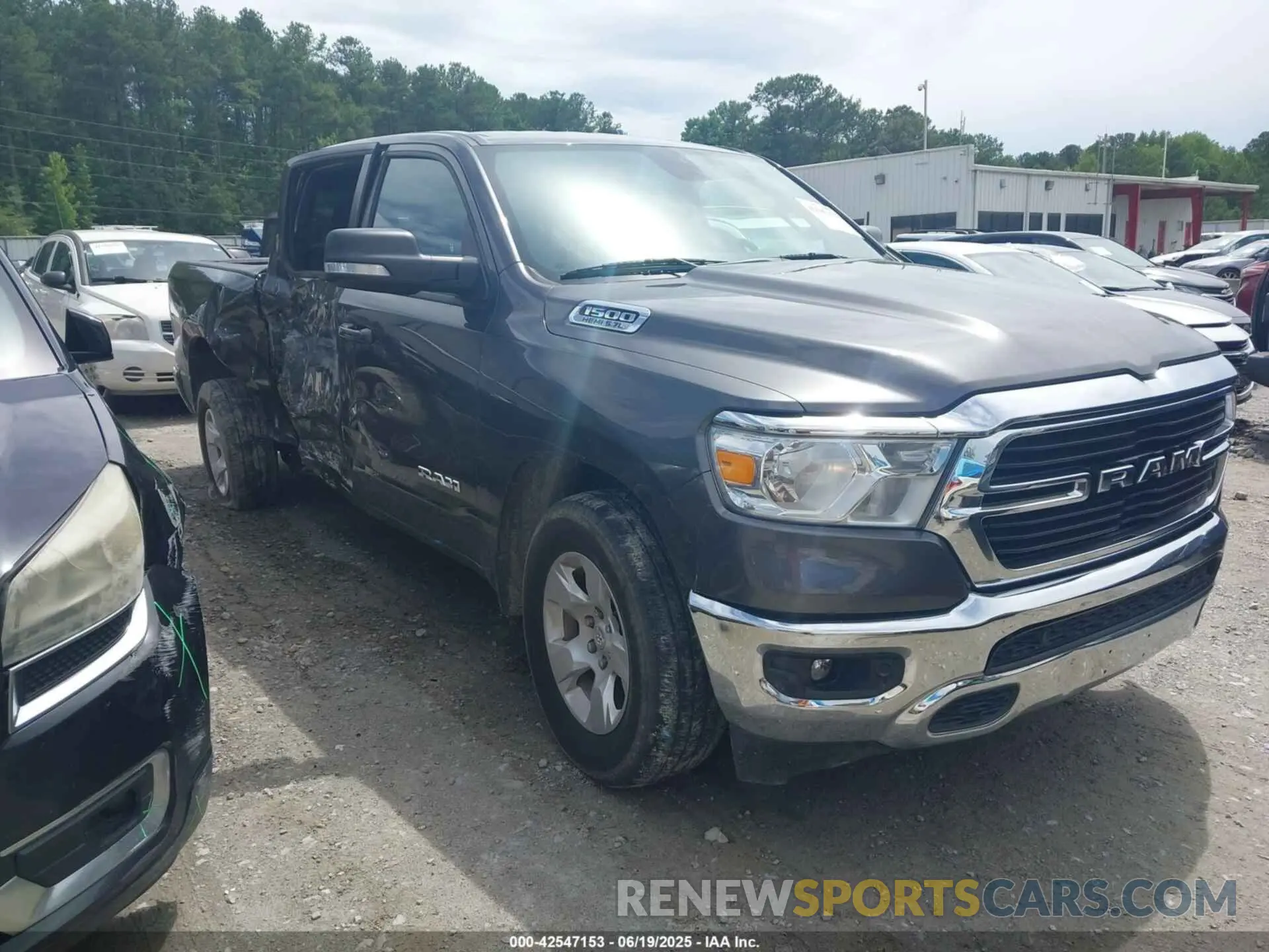 1 fotografías del automóvil dañado 1C6SRFFT1MN632606 RAM 1500 2021