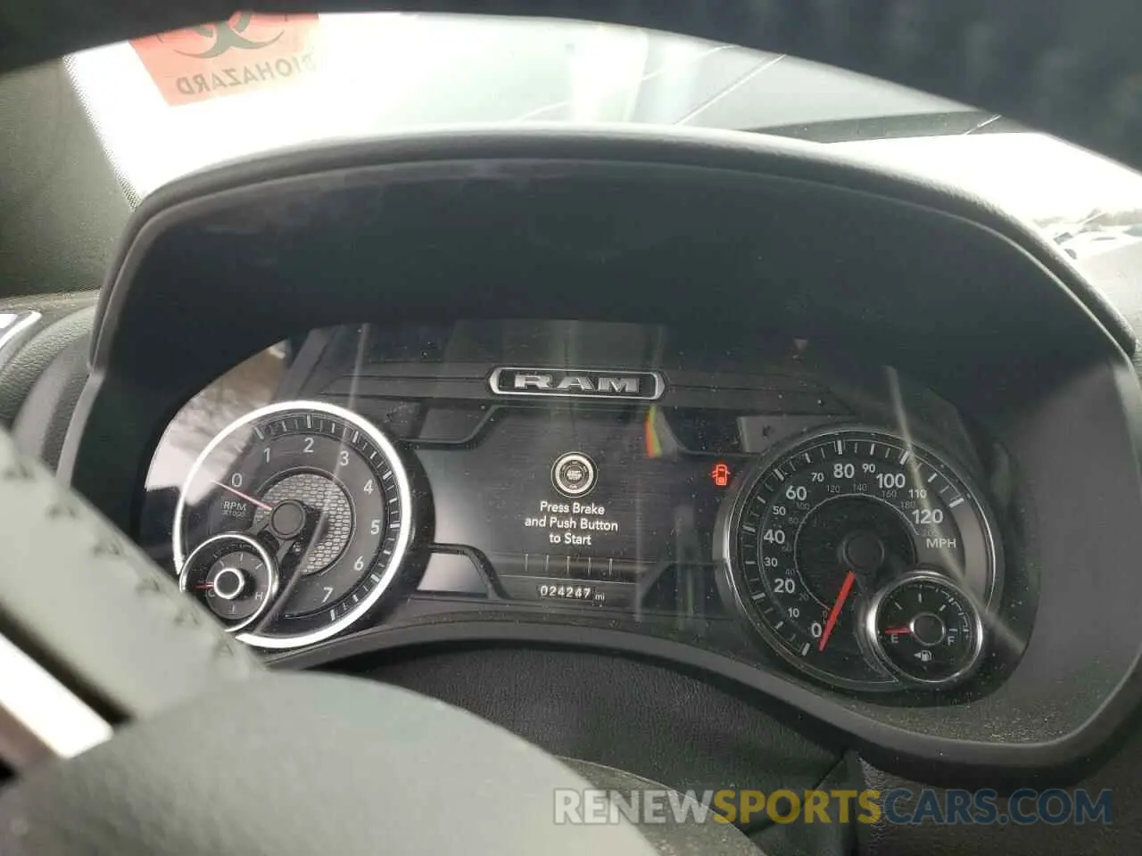 9 fotografías del automóvil dañado 1C6SRFFT1MN668148 RAM 1500 2021