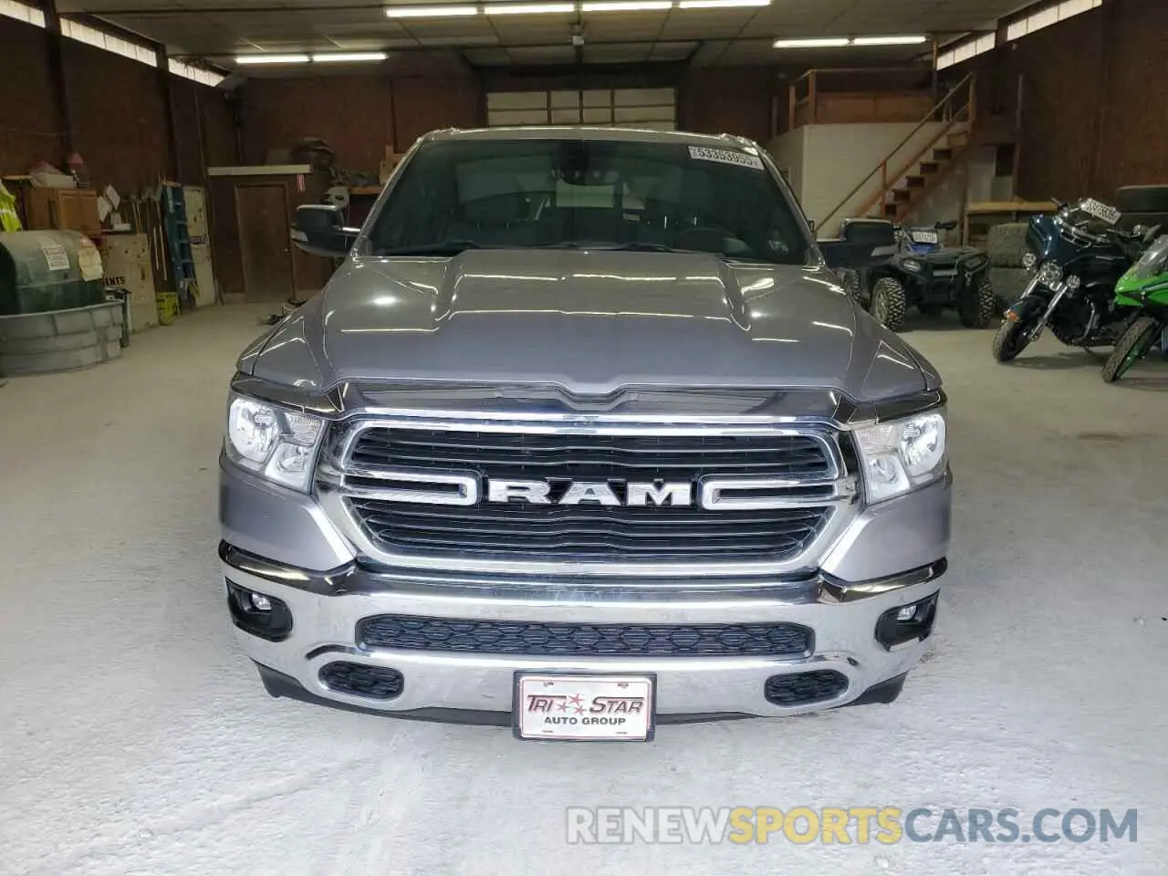 5 fotografías del automóvil dañado 1C6SRFFT2MN597705 RAM 1500 2021