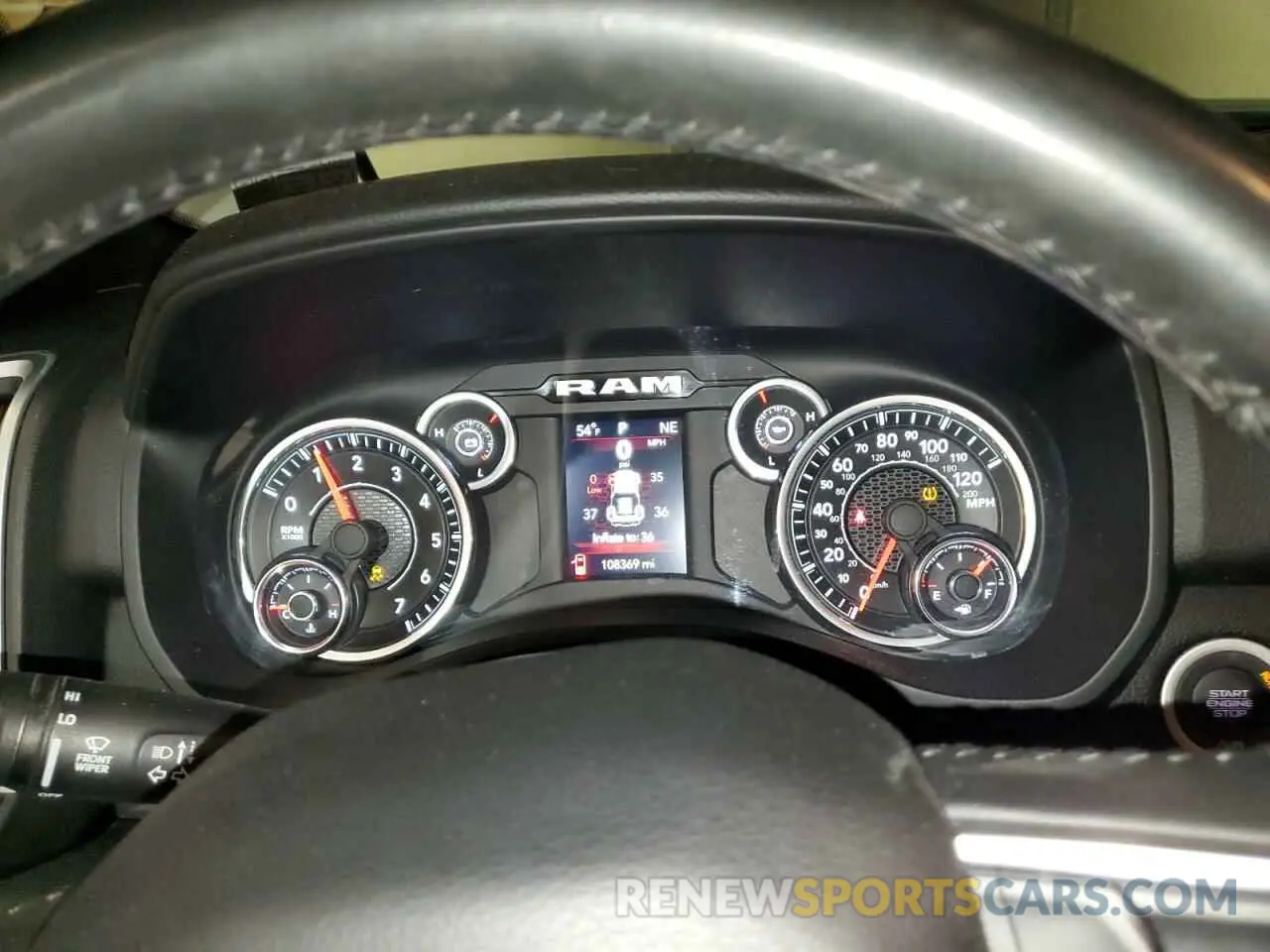 9 fotografías del automóvil dañado 1C6SRFFT2MN597705 RAM 1500 2021