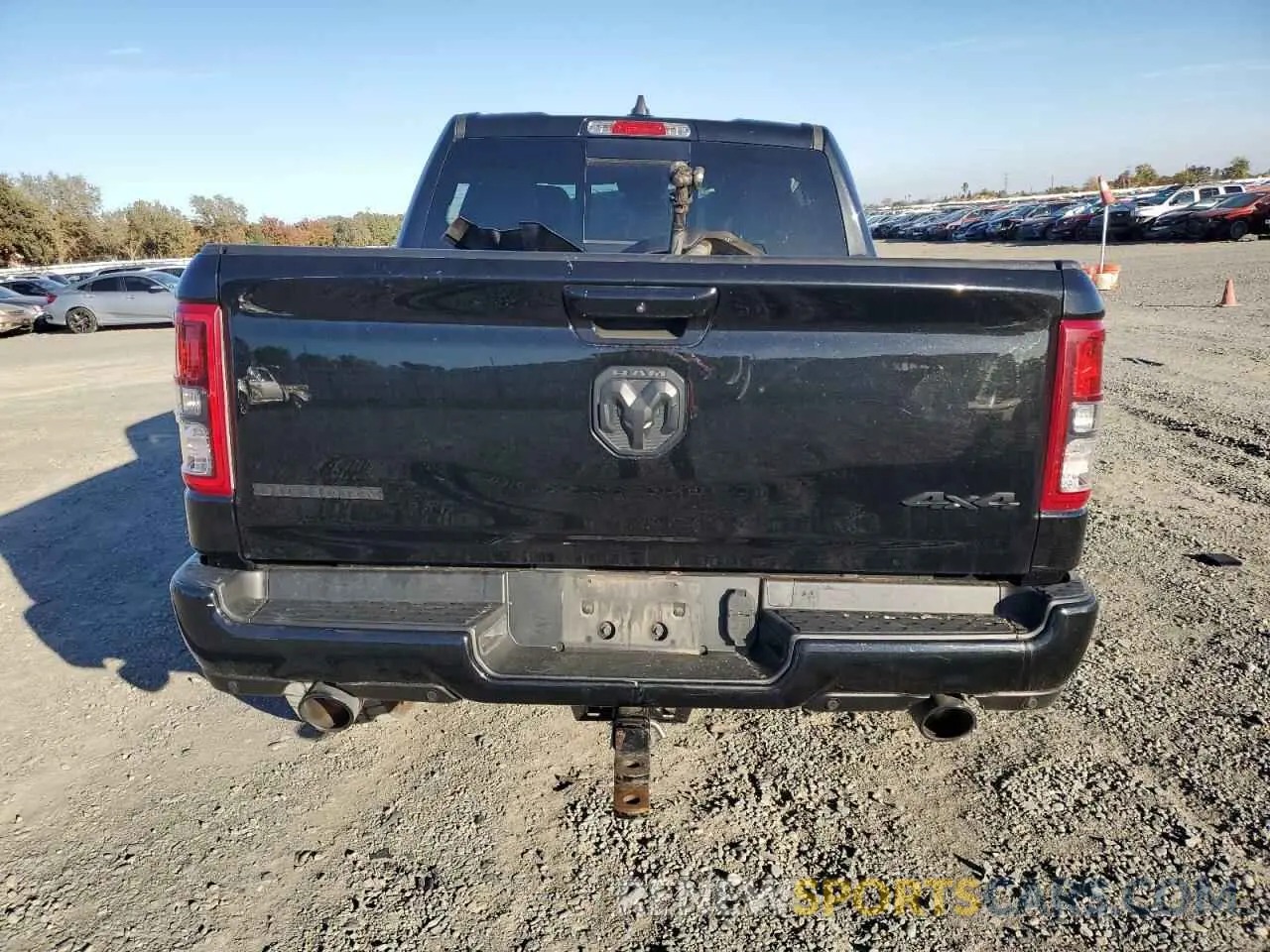 6 fotografías del automóvil dañado 1C6SRFFT3MN511317 RAM 1500 2021