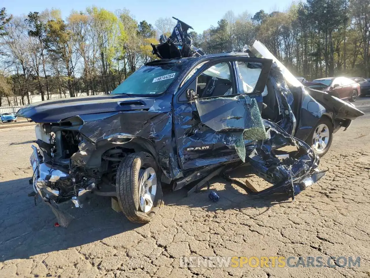 1 fotografías del automóvil dañado 1C6SRFFT3MN642148 RAM 1500 2021