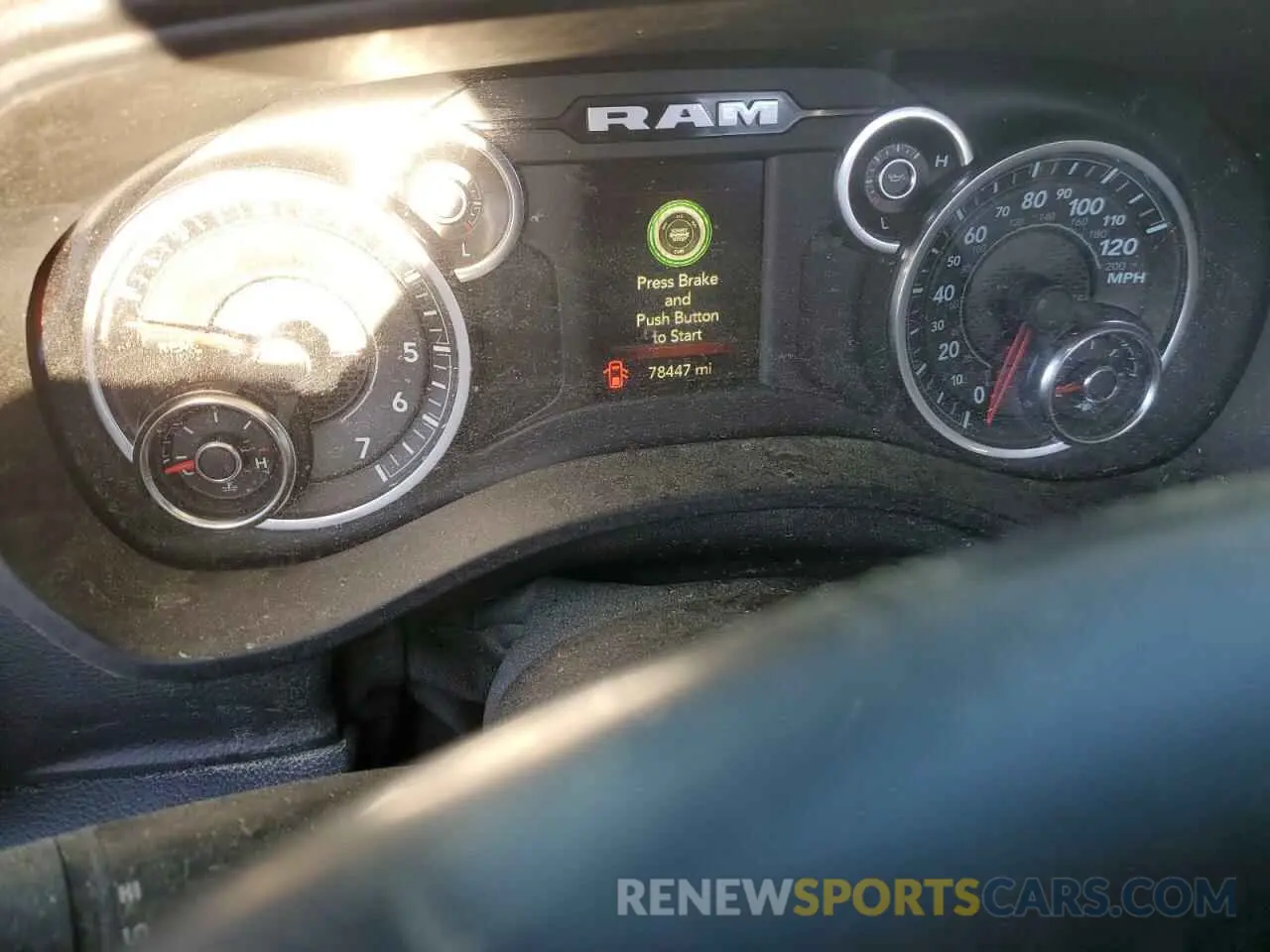 9 fotografías del automóvil dañado 1C6SRFFT3MN642148 RAM 1500 2021