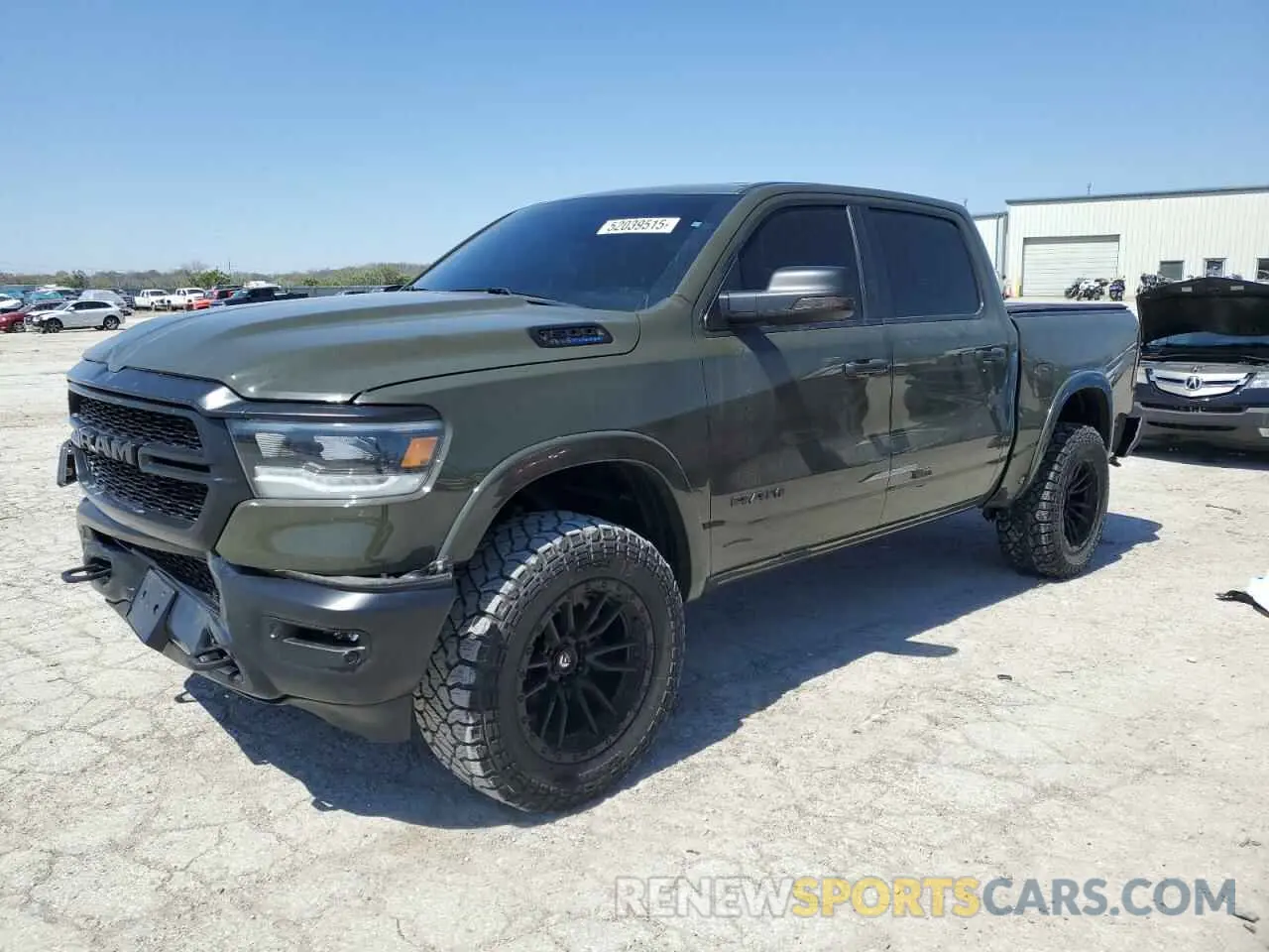 1 fotografías del automóvil dañado 1C6SRFFT3MN669527 RAM 1500 2021