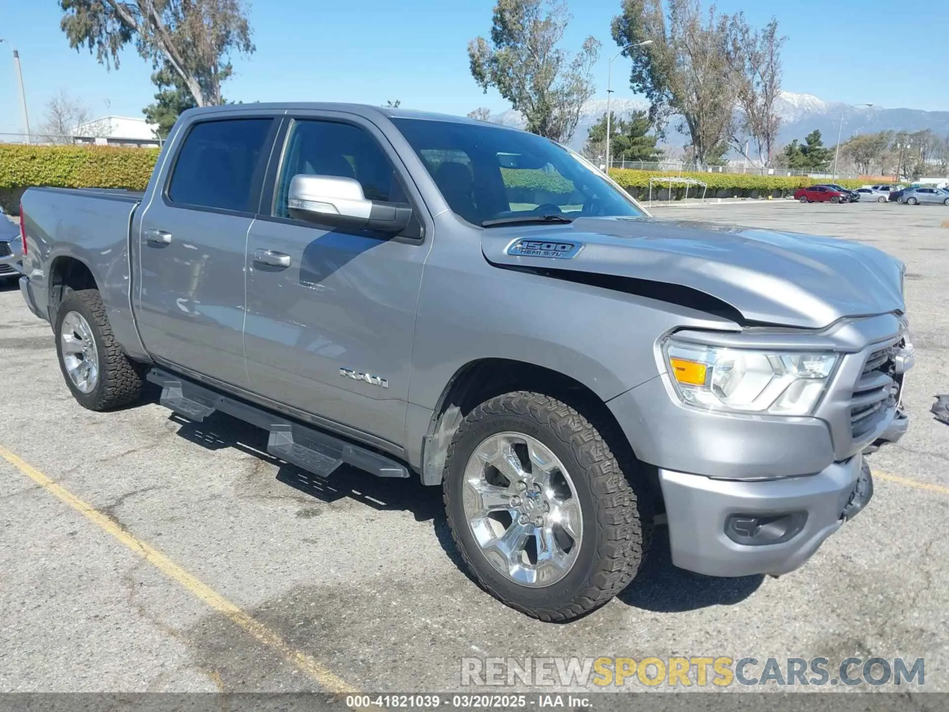 1 fotografías del automóvil dañado 1C6SRFFT4MN688152 RAM 1500 2021