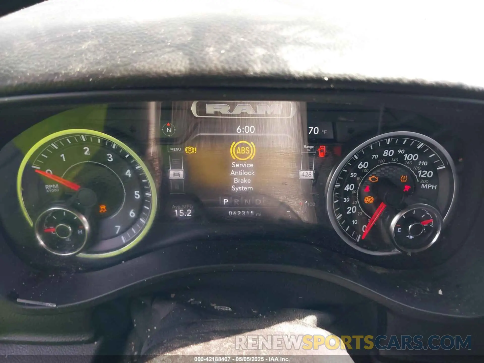 7 fotografías del automóvil dañado 1C6SRFFT4MN808354 RAM 1500 2021