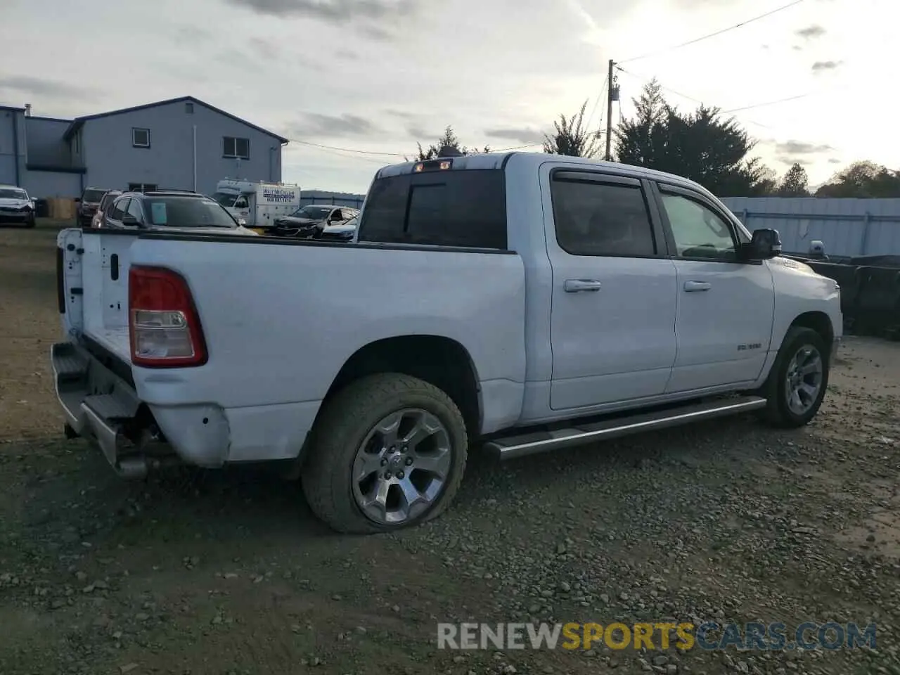 3 fotografías del automóvil dañado 1C6SRFFT5MN566755 RAM 1500 2021