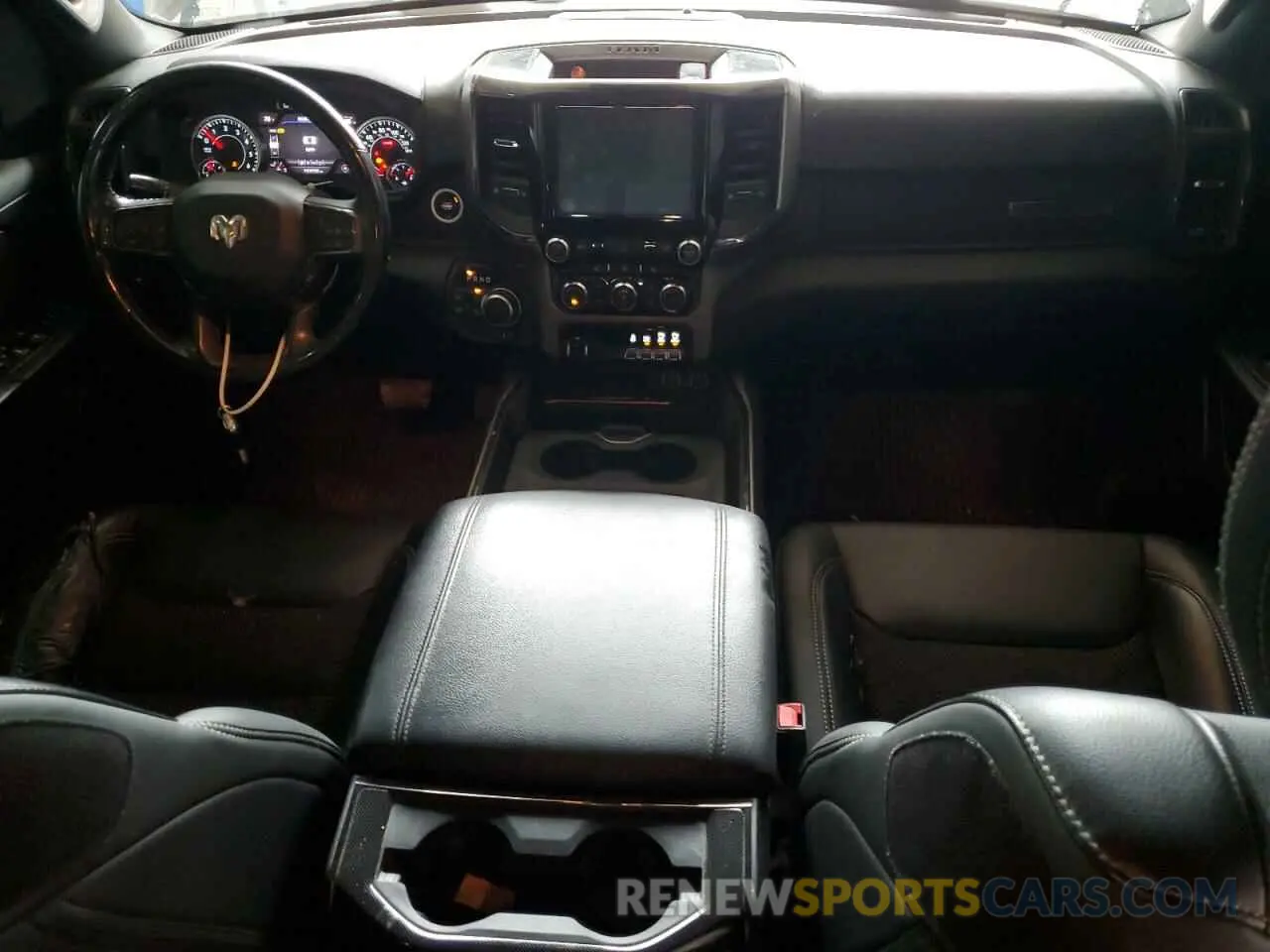 8 fotografías del automóvil dañado 1C6SRFFT5MN597004 RAM 1500 2021