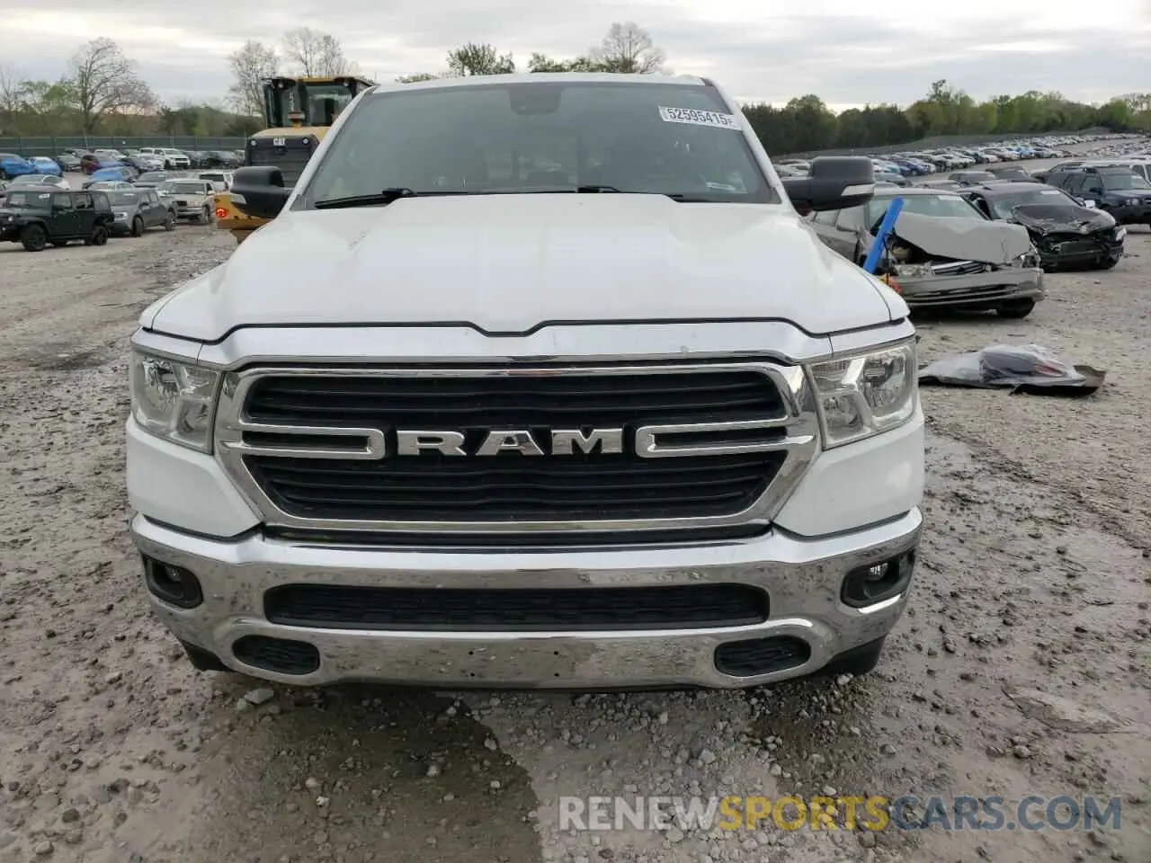 5 fotografías del automóvil dañado 1C6SRFFT5MN827950 RAM 1500 2021