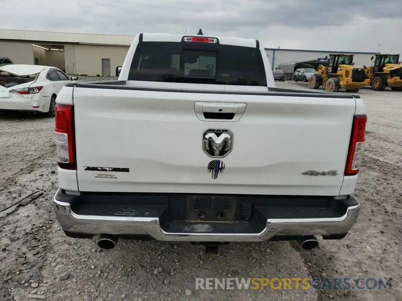 6 fotografías del automóvil dañado 1C6SRFFT5MN827950 RAM 1500 2021