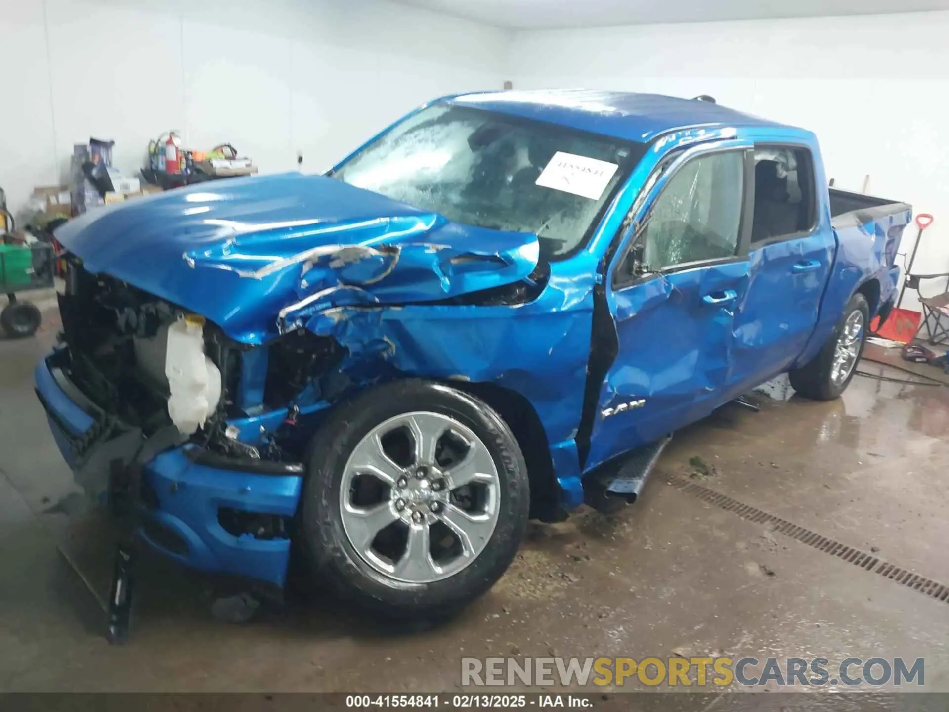 2 fotografías del automóvil dañado 1C6SRFFT6MN520691 RAM 1500 2021