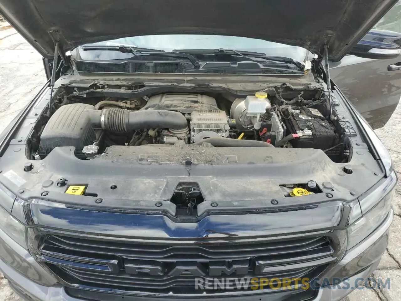 11 fotografías del automóvil dañado 1C6SRFFT6MN647683 RAM 1500 2021