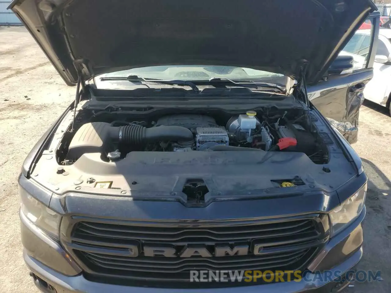 11 fotografías del automóvil dañado 1C6SRFFT7MN576011 RAM 1500 2021