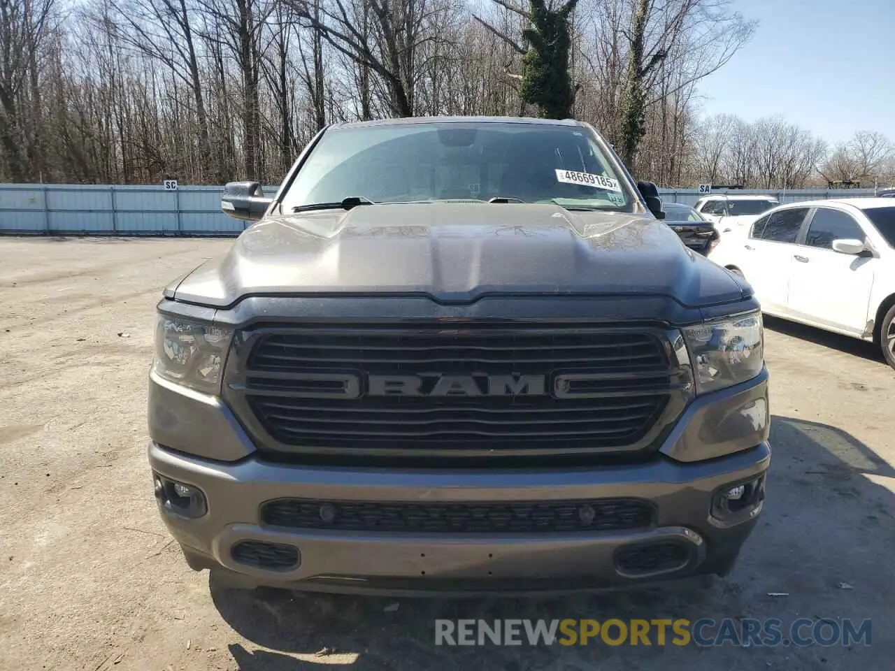 5 fotografías del automóvil dañado 1C6SRFFT7MN576011 RAM 1500 2021